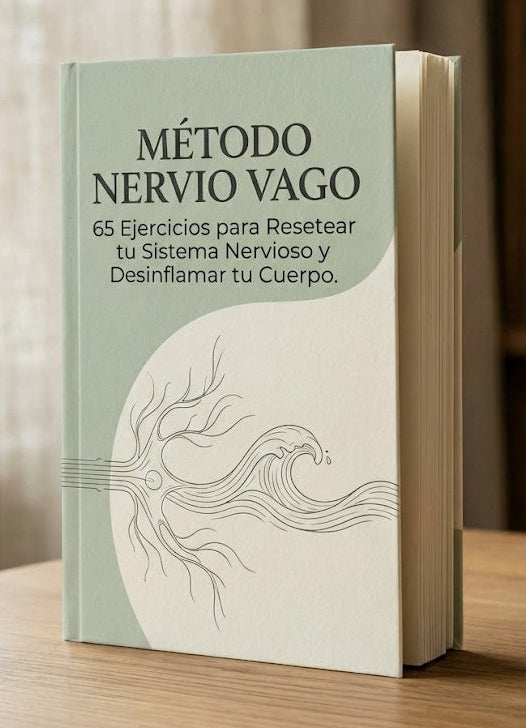 MÉTODO NERVIO VAGO™: 65 Ejercicios para Resetear tu Sistema Nervioso y Desinflamar tu Cuerpo.